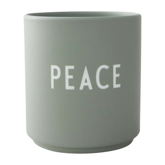 Design Letters favorittkopp 25 cl Peace (Grønn)