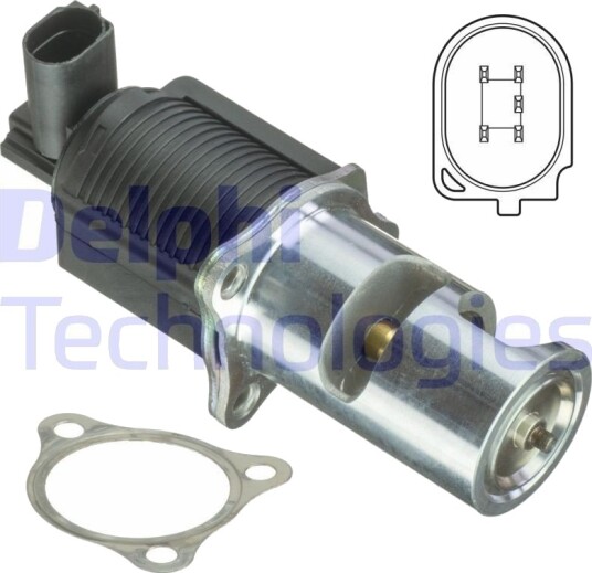 EGR Ventil DELPHI EG10405-12B1
