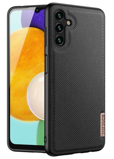 Dux Ducis Dux Ducis Fino Deksel Dekket Med Nylonmateriale For Samsung Galaxy A13 5G Svart