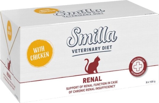 Smilla Veterinary Diet Våtfôr Veterinary Diet Renal Kylling 24 X 100 G