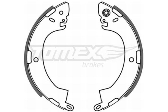 Bremsesko sett TOMEX Brakes TX 21 44 Bremsesko sett TOMEX Brakes TX 21 44
