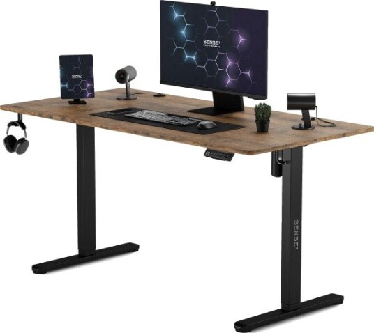 Sense7 Nojo Wenge Gamingbord 140 X 70 Cm Svart Eik