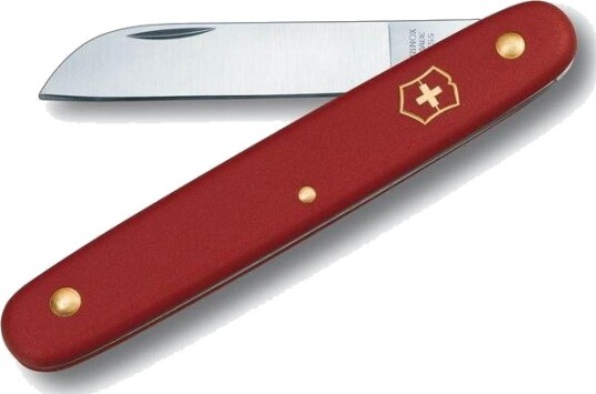 Victorinox - Blomstekniv/bøtekniv 10 cm rød