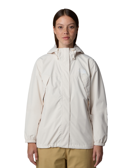 Antora Rain Jacket W White Dune (L)