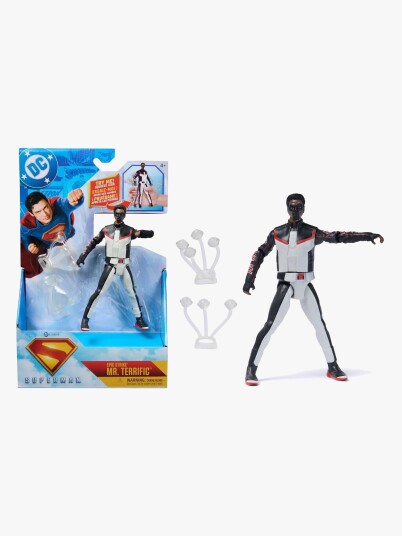 Superman Mr. Terrific 15 cm Actionfigur med Bevegelige Ledd