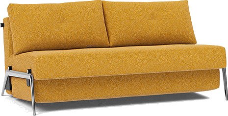 Sovesofa Cubed 02 med Aluminiums Ben B 2014412