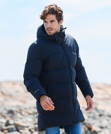 Twentyfour Mio Dunparkas Herre Svart XXL Twentyfour Mio Dunparkas Herre Svart XXL