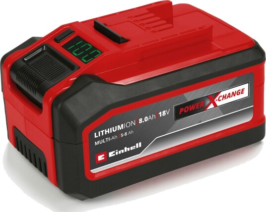 Einhell Power X-Change 18V 8Ah Lithium-Ion Batteri for Elektroverktøy
