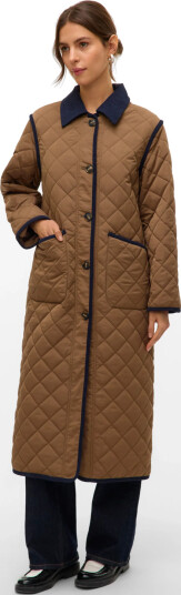 Vero Moda Vmemily Long Coat Boo Beige S Vero Moda Vmemily Long Coat Boo Beige S