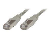 MicroConnect - Nettverkskabel - RJ-45 (hann) til RJ-45 (hann) - 3 m - FTP - CAT 5e - grå MicroConnect - Nettverkskabel - RJ-45 (hann) til RJ-45 (hann) - 3 m - FTP - CAT 5e - grå