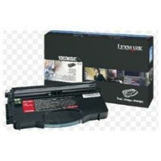 Lexmark Toner Lexmark 12036se Svart