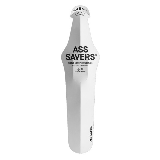 Ass Saver Regular, sammenleggbar bakskjerm STD White Ass Saver Regular, sammenleggbar bakskjerm STD White