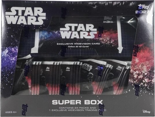 2023 Topps Star Wars Flagship Hobby Super Box 2023 Topps Star Wars Flagship Hobby Super Box