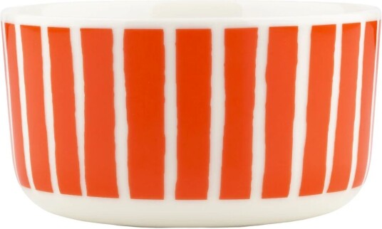 Marimekko Oiva Piccolo skål 50 cl White-orange Marimekko Oiva Piccolo skål 50 cl White-orange