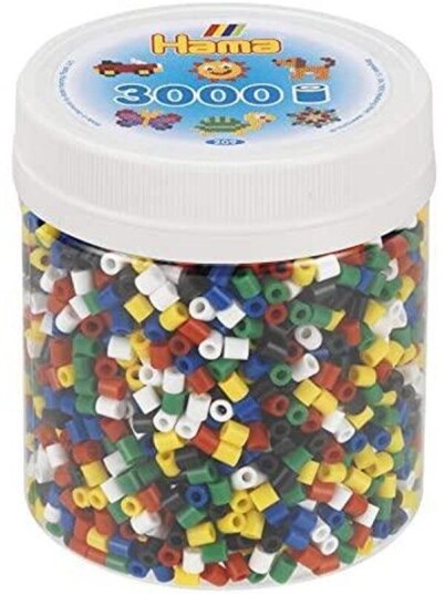 Hama Ironing Beads in Pot - Primary Mix (66) 3000pcs.
