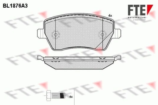 Bremseklosser FTE 9010460