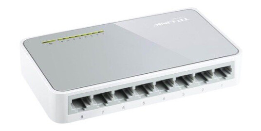 TP-Link TL-SF1008D 8-Port 10/100Mbps Desktop Switch (4250236800127) TP-Link TL-SF1008D 8-Port 10/100Mbps Desktop Switch (4250236800127)