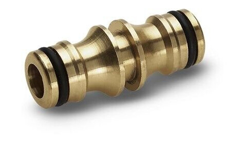 Krcher Two-Way Connector - Brass