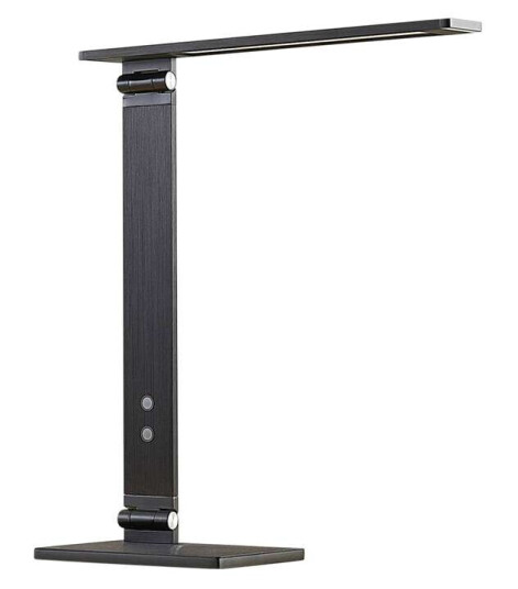 Lucande Salome - dimbar LED-skrivebordslampe, svart