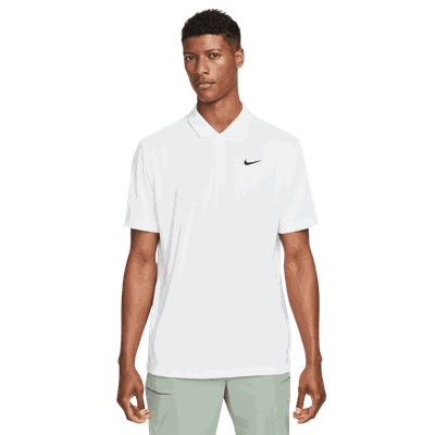 Nike Court Dri FIT Tennis Polo poloskjorte herre White XL