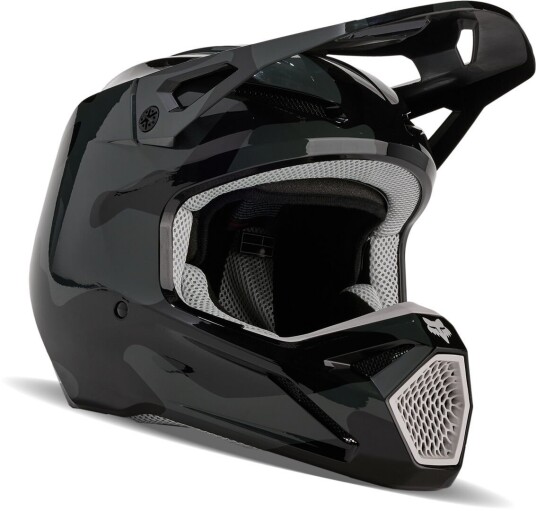 FOX V1 Bnkr MIPS 2023 Motocross Hjelm L Svart