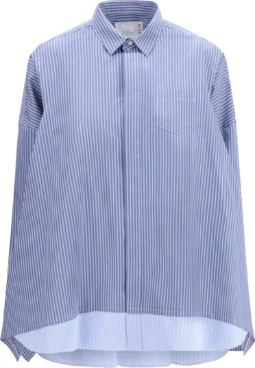 Sacai Dame Bluser & Skjorter Blå S,