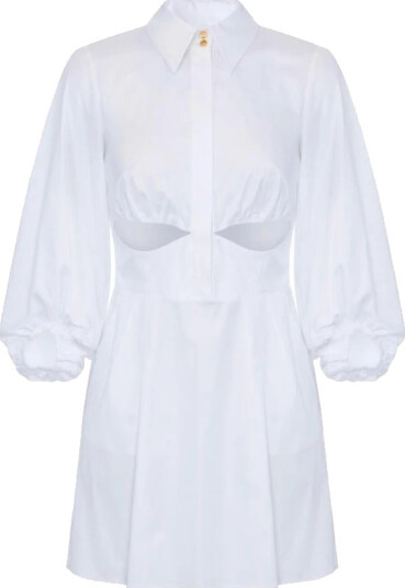 Elisabetta Franchi Dame Kjoler Hvit XS, Elisabetta Franchi Dame Kjoler Hvit XS,