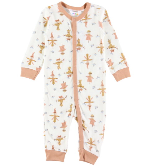 Joha Jumpsuit   Ull/Bambus   Off White   Joha   60   Jumpsuit Brun Hvit