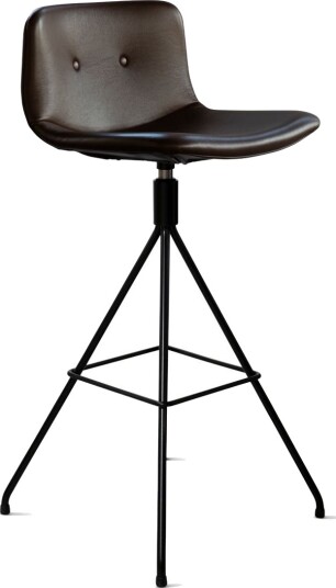 Sibast Furniture Bent Hansen Primum Barkrakk Med Svingbar Høy Sort/ Zenso 3 230