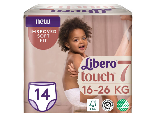 Libero Touch 7 Pants 16-26 kg 14 stk