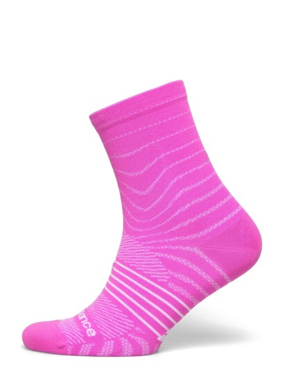 New Balance Pro Run Quarter Socks 1 Pair Pink XL New Balance Pro Run Quarter Socks 1 Pair Pink XL