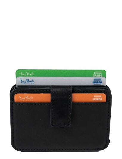 Tony Perotti Furbo Evo Standard With Banknote Compartment   Black   ONE SIZE