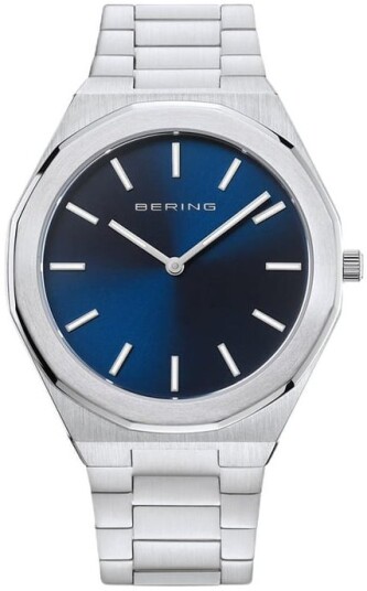Bering Herreklokke 19641 707 Classic Blå/Stål Ø41 mm
