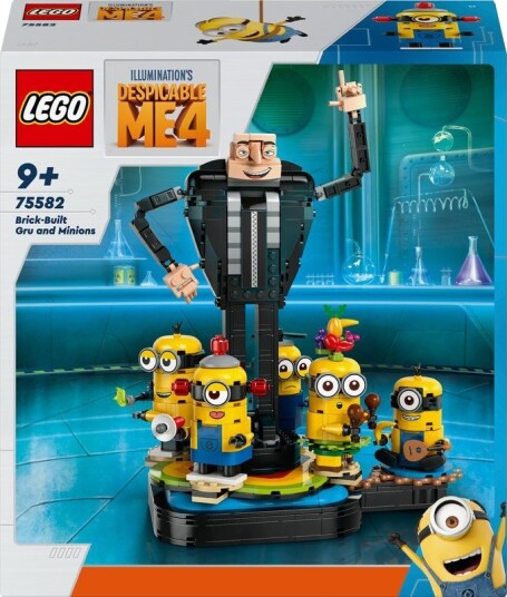 LEGO Despicable Me Klossebygd Gru og Minions 75582 LEGO Despicable Me Klossebygd Gru og Minions 75582