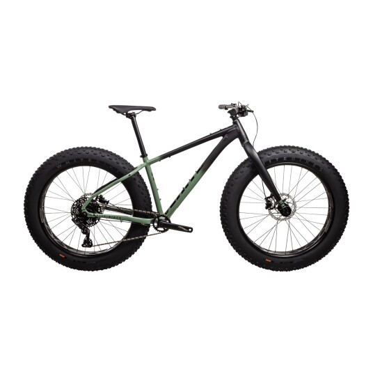 White 9FAT Lite 1x10 24, fatbike, unisex Sage/Black