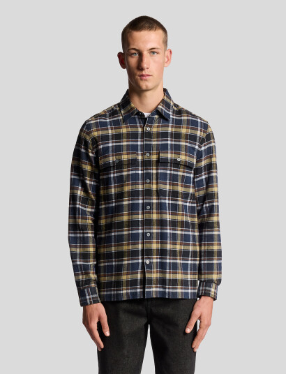 Lyle & Scott Brushed Cotton Check Shirt - Multi/patterned - L Lyle & Scott Brushed Cotton Check Shirt - Multi/patterned - L