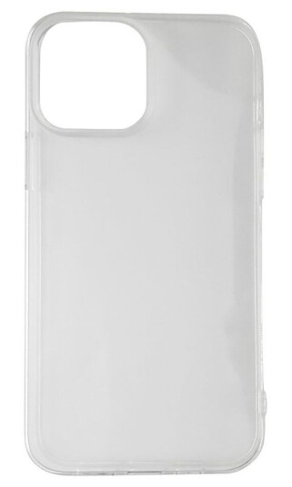 mob:a iPhone 13 Pro Max Fleksibelt Plast Deksel - Transparent - Gjennomsiktig