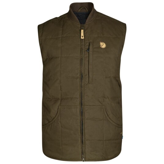 Fjellreven Men's Grimsey Vest XXXL , Dark Olive