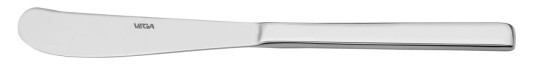 VEGA Smørkniv Decaso; 17.3 cm (L); Sølvfarge, Håndtak Sølvfarge; 12 Stykk / Forpakning VEGA Smørkniv Decaso; 17.3 cm (L); Sølvfarge, Håndtak Sølvfarge; 12 Stykk / Forpakning