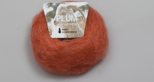 Rauma Plum garn 026 Rustrød Rauma Plum garn 026 Rustrød