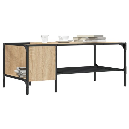 Salongbord med stativ sonoma eik 100x51x40 cm konstruert tre 8721012195158 Salongbord med stativ sonoma eik 100x51x40 cm konstruert tre 8721012195158