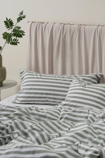 HANNAH trekk til sengegavl Linbeige 180