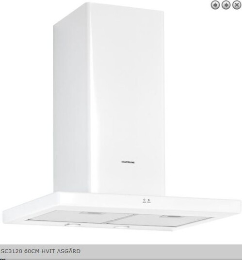 Silverline SC3120 Ventilator sentralventilasjon Silverline SC3120 Ventilator sentralventilasjon