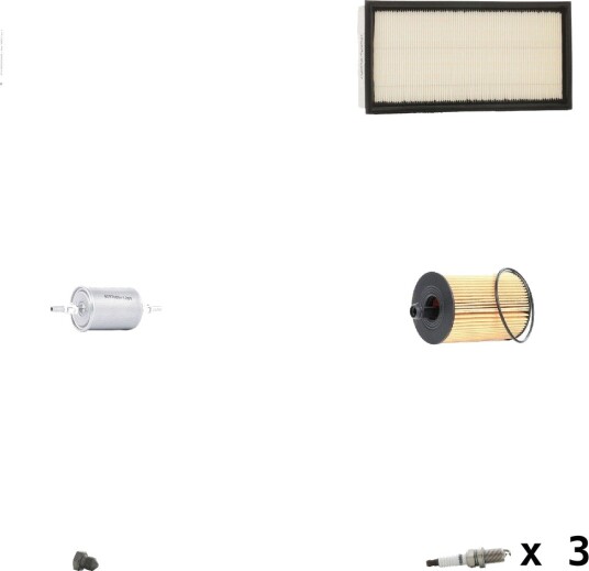 RIDEX 4682P8415 Servicepakke