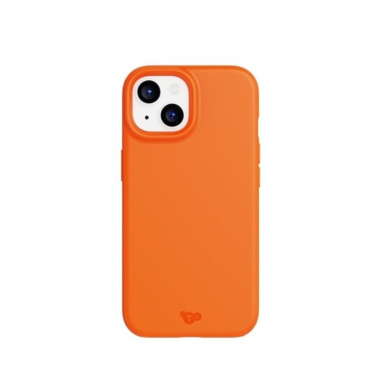 Tech21 Evo Lite Mobildeksel for iPhone 15 Oransje - Resirkulert Materiale
