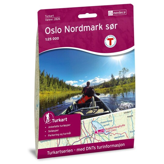 Nordeca Oslo Nordmark Sør 1:25 000 Ass Turkart 1:25 000