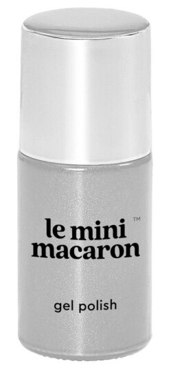 Le Mini Macaron Single Gel Polish Silver Glow 10ml