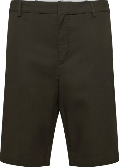 Maison Kitsune Straight Bermuda Khaki green 46