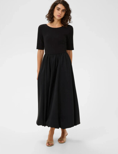 Kaffe Kakirsten 1/2 Sl Dress Black XXL Kaffe Kakirsten 1/2 Sl Dress Black XXL