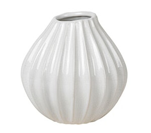 Wide Vase S Keramikk Ivory